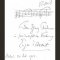 Eugen d'Albert à Madame Ignaz Friedman. Quelques notes de son opéra Tiefland.